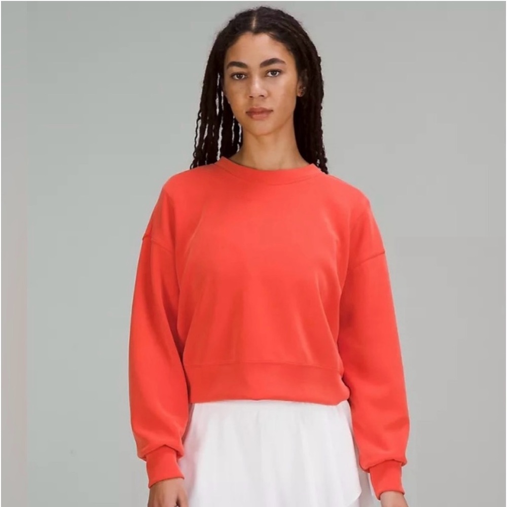 Lululemon Softstream Perfectly Oversized Cropped Crew